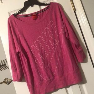 Nike three quarter sleeve